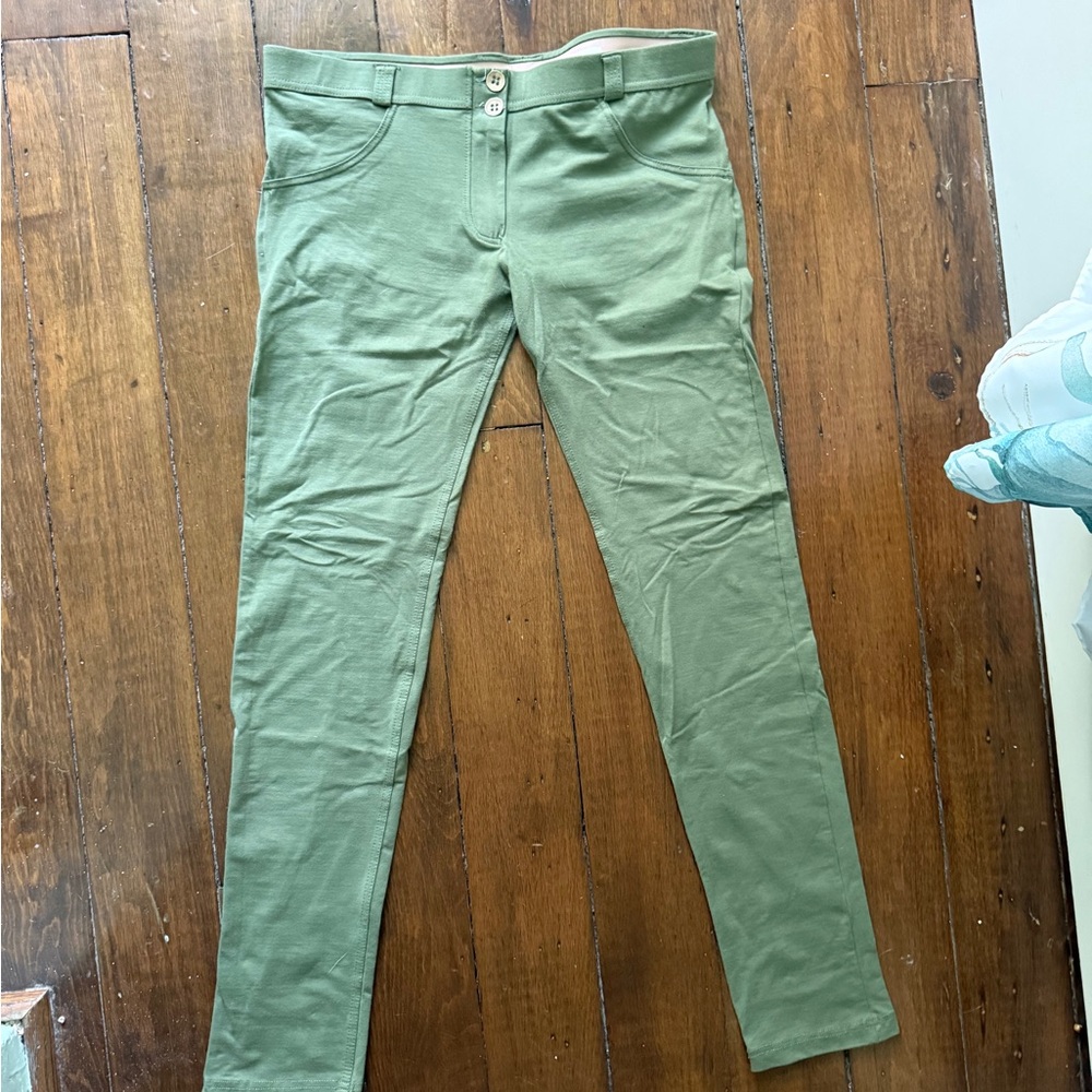Freddy WR.UP® Olive Green Pants – XL (US 8–10) – Never Worn